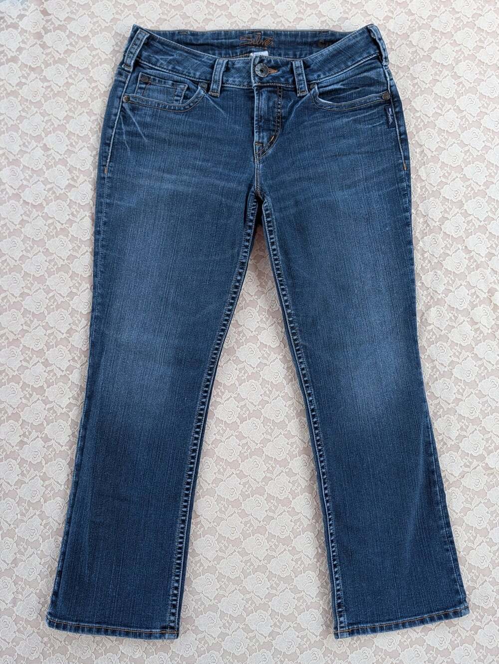 Silver Jeans Suki Capri size 30 vintage y2k indie sleaze retro cowgirl western